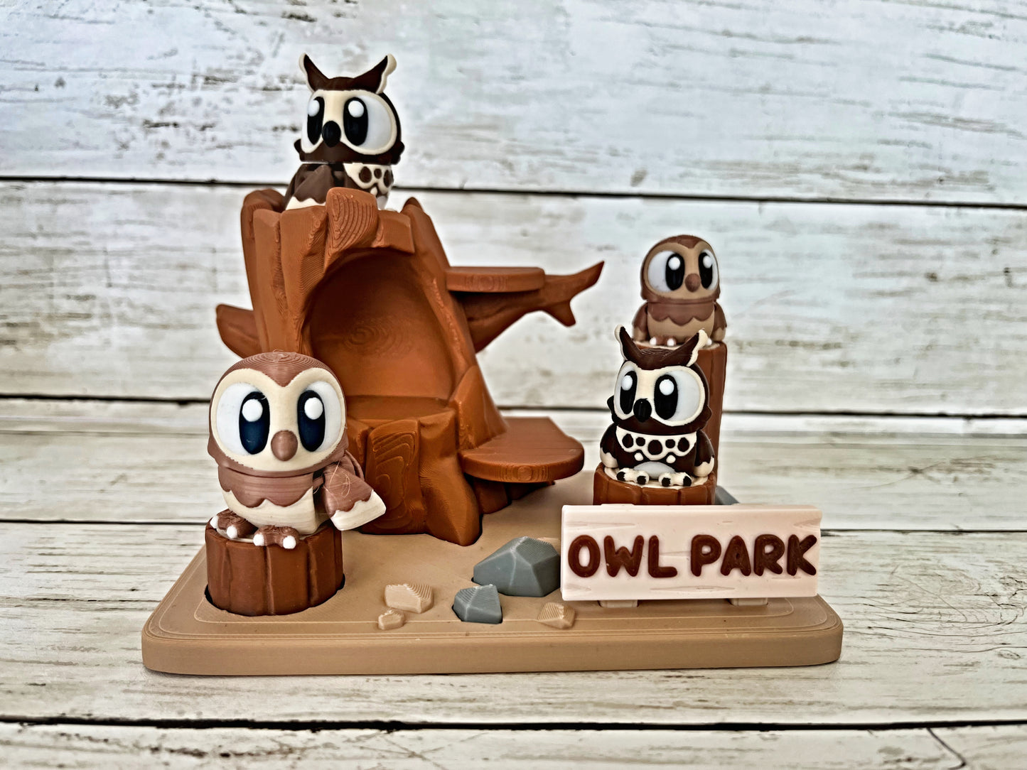 Owl Park Diorama