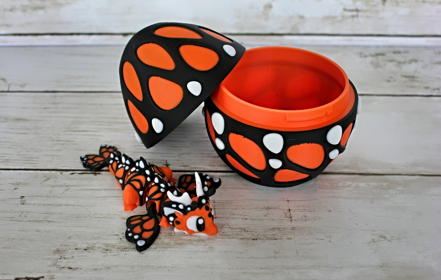 Mini Monarch Dragon and Egg