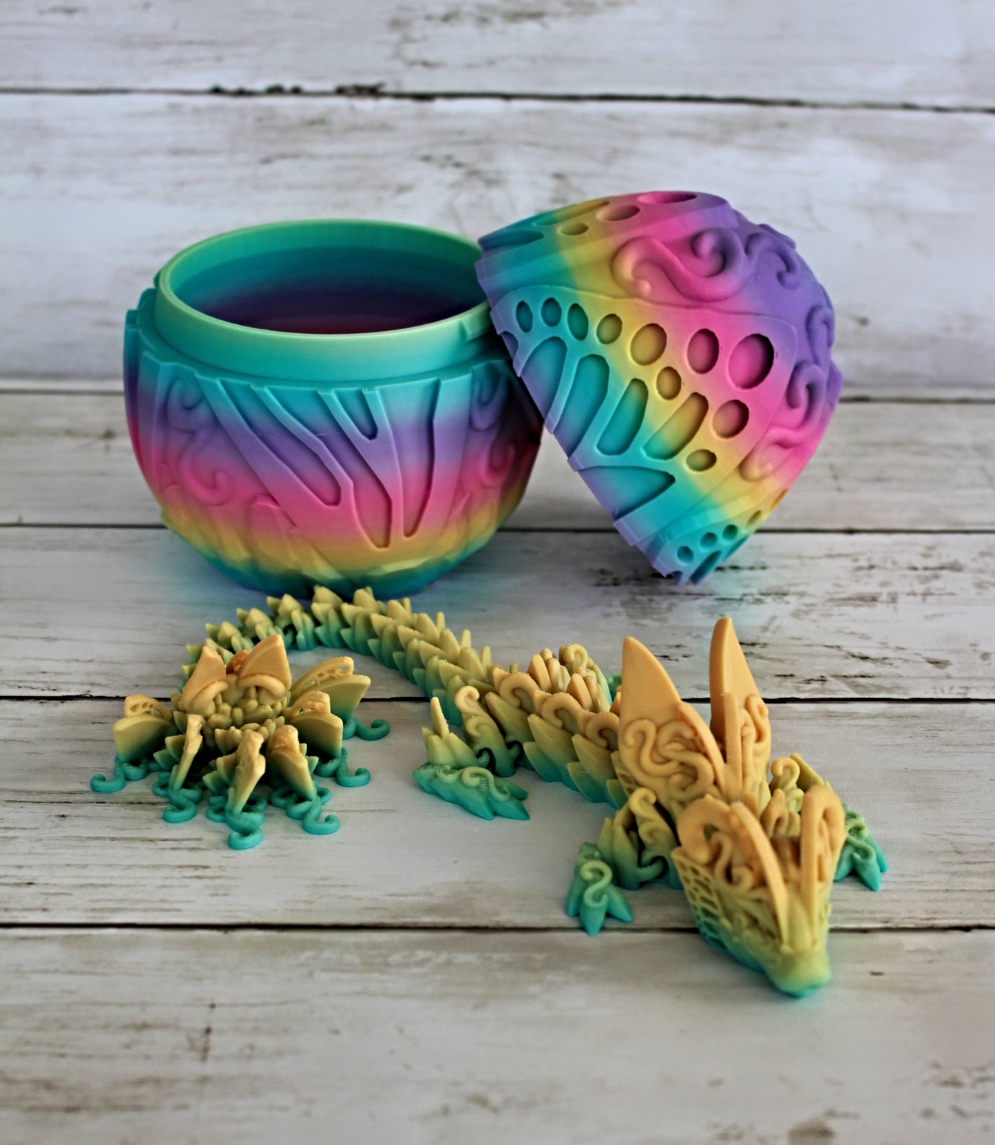 Small Dragon and Egg Set