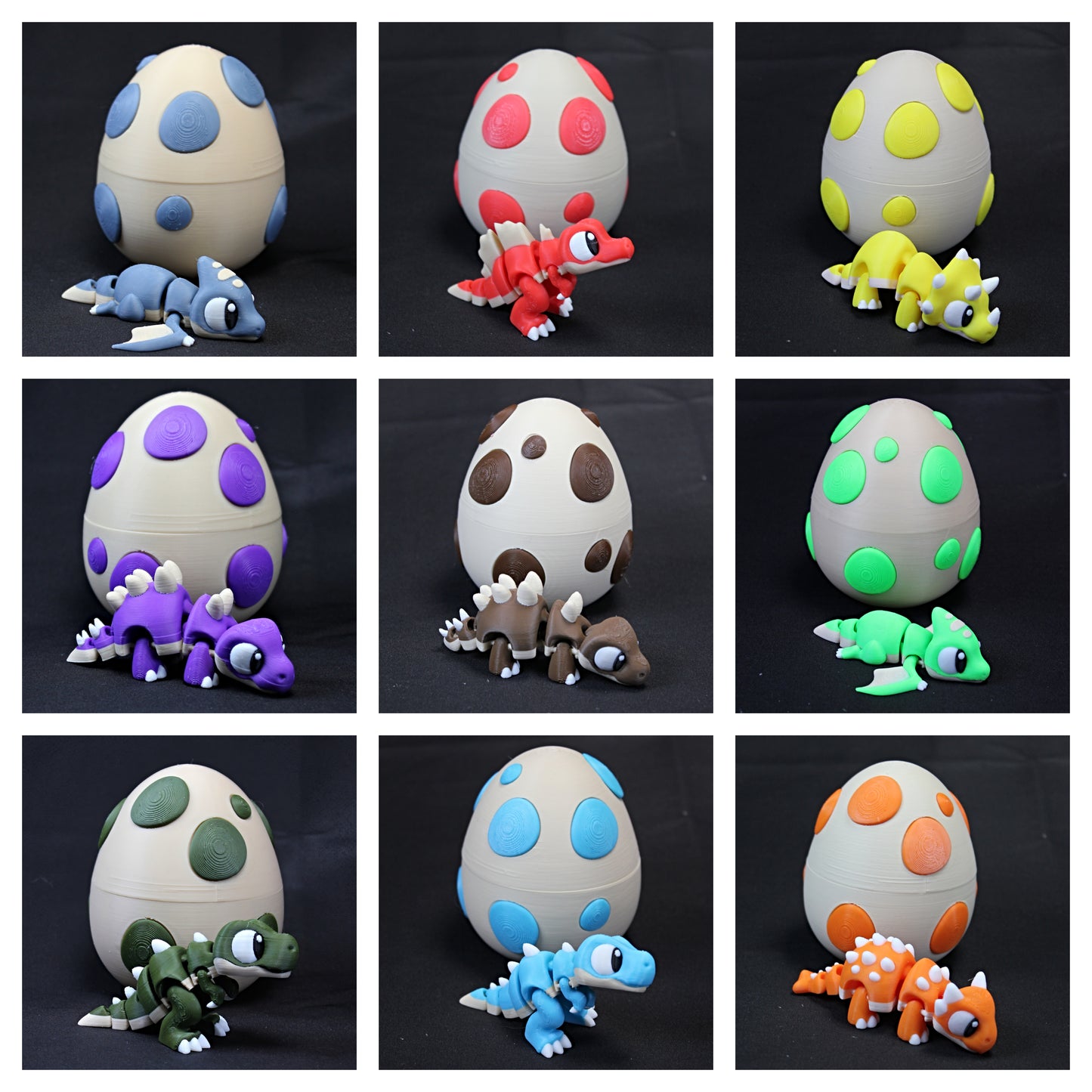 Mini Dinosaur and Egg