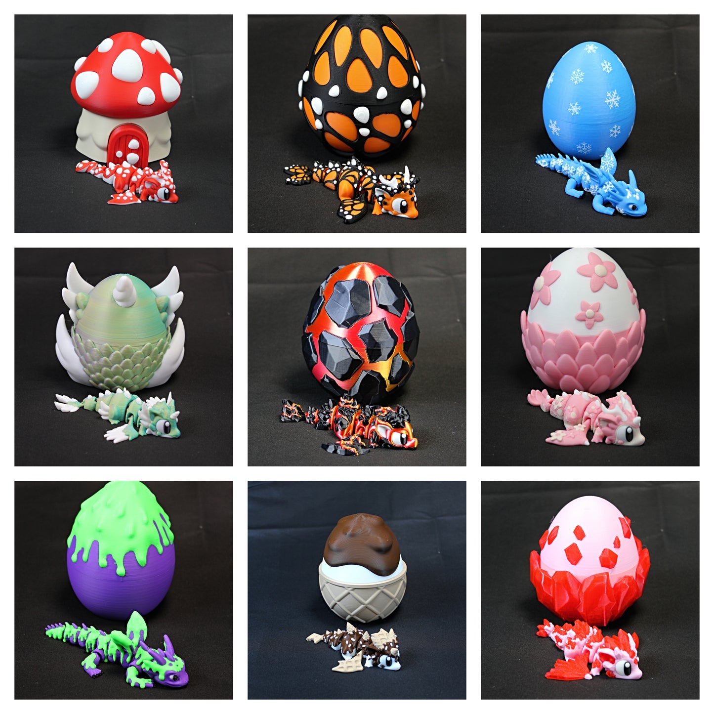 Mini Dragons and Eggs