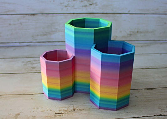Pencil Holder - Octagonal